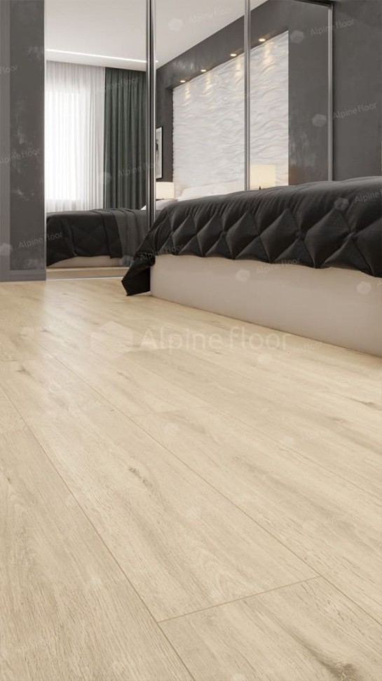 Виниловый ламинат "Alpine Floor" Classic Light MC Дуб Ваниль (1220*183*3,5 мм) — купить в Краснодаре