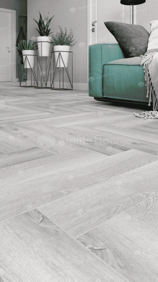 Виниловый ламинат "Alpine Floor" Parquet Light Дуб Лейтена (600*125*4 мм) — купить в Краснодаре