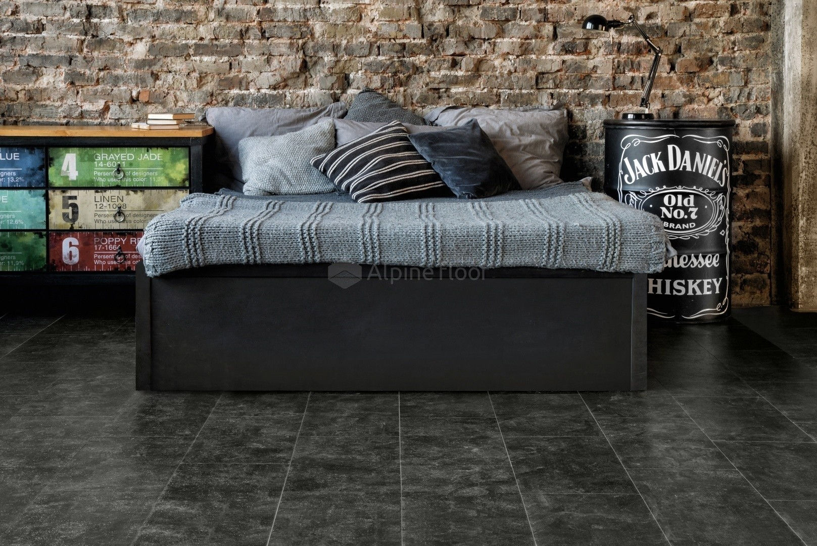 Замковая ПВХ плитка Ларнака  (609,6*304,8*4мм) — купить в Краснодаре