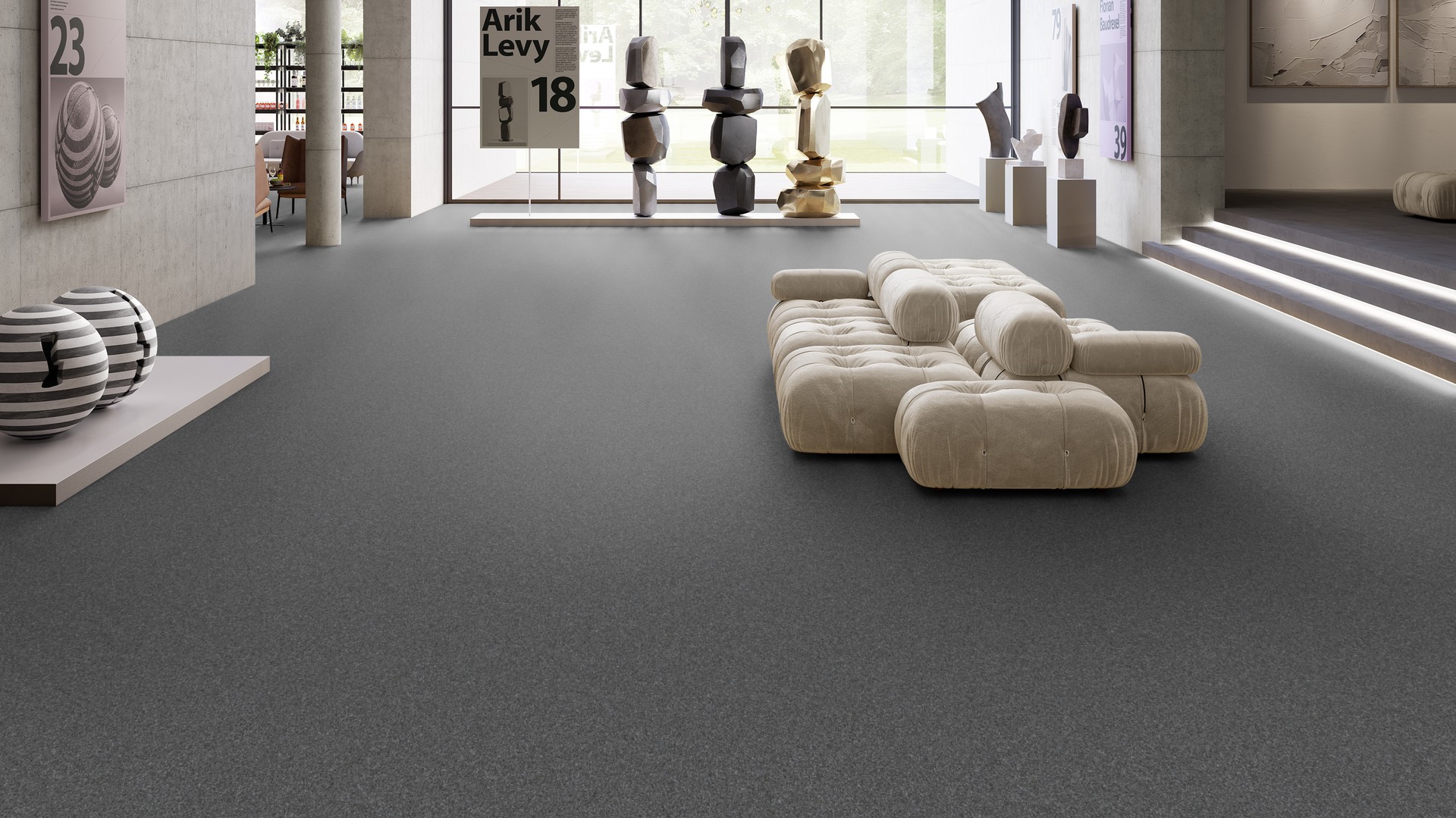 Ковровая плитка Medusa Tile 98 (500*500*5 мм) — купить в Краснодаре