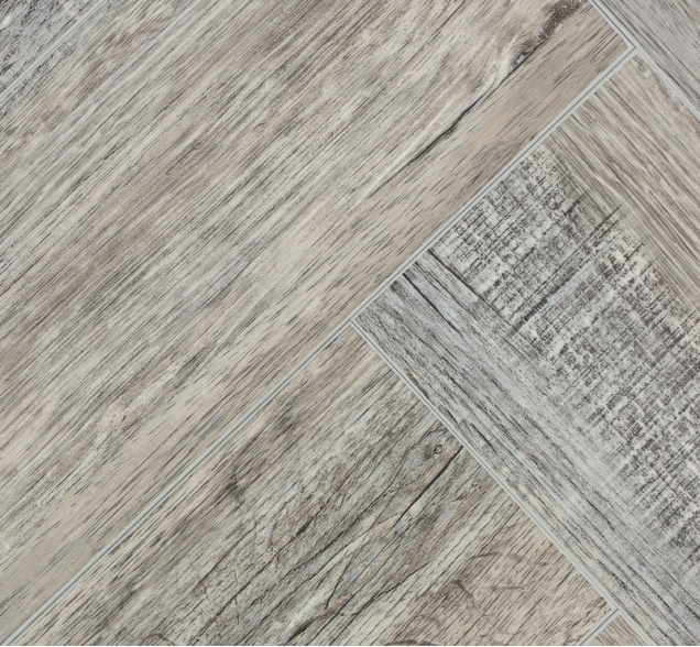 Виниловый ламинат SPC "Cronafloor" Herringbone Дуб Реймс (640*128*4,5 мм) — купить в Краснодаре