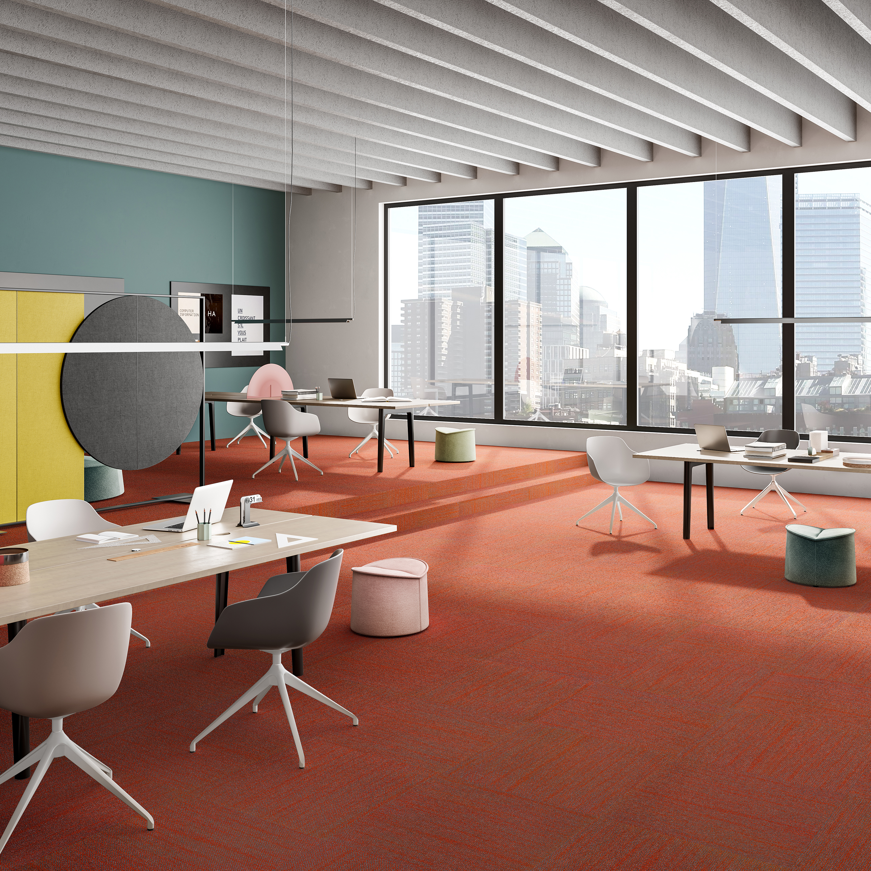 Ковровая плитка Marvel Tile 89 (500*500*6 мм) — купить в Краснодаре