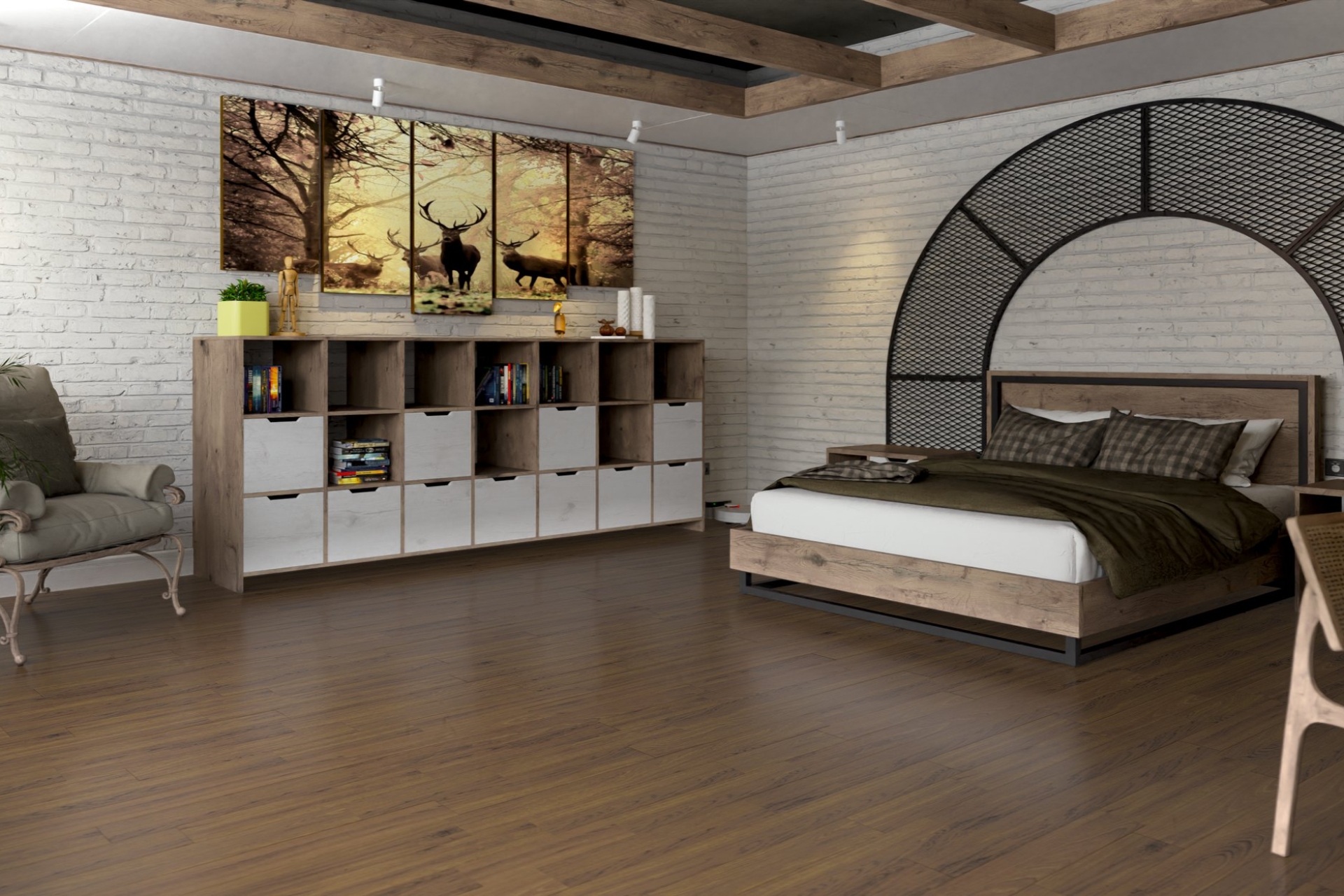 Инженерный паркет «Damy Floor» Ореховый — купить в Краснодаре