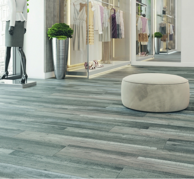 SPC ламинат "CronaFloor" Wood 4V Дуб Марсель (1200*180*4 мм) — купить в Краснодаре