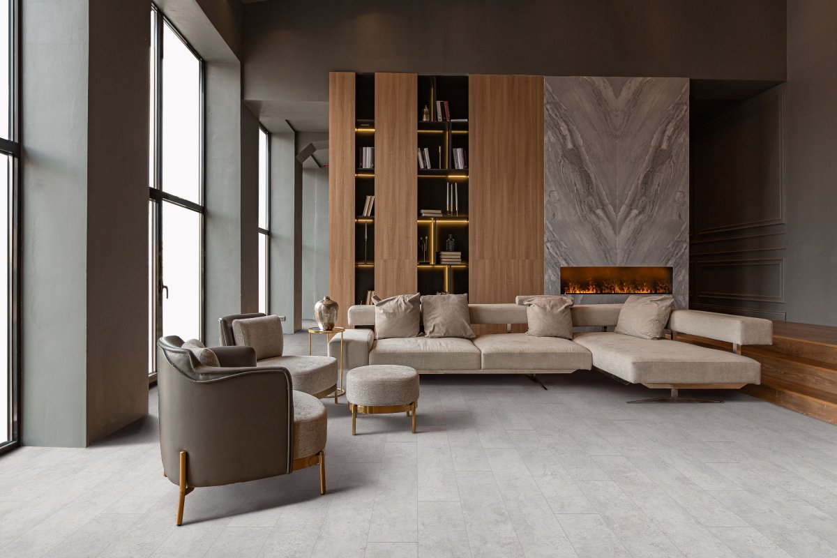 Ламинат  "Floorpan" Кристалл Грей (1380*193*8 мм) — купить в Краснодаре