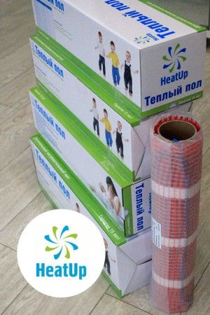 Нагревательный мат "HeatUp" 0,5 м2 — купить в Краснодаре