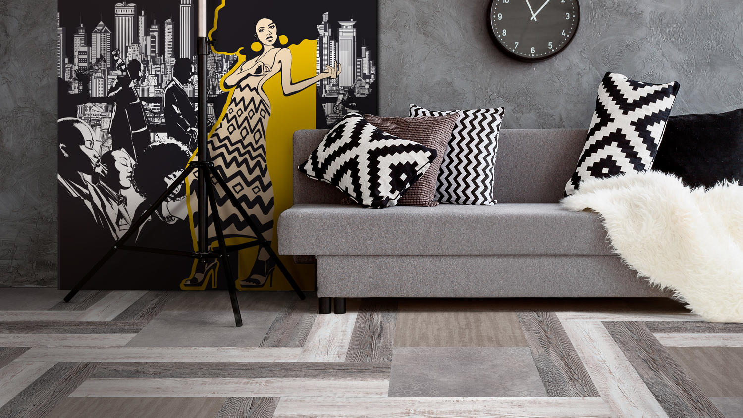 Виниловая плитка "Tarkett" Blues Brighton (457,2*457,2*3 мм) — купить в Краснодаре