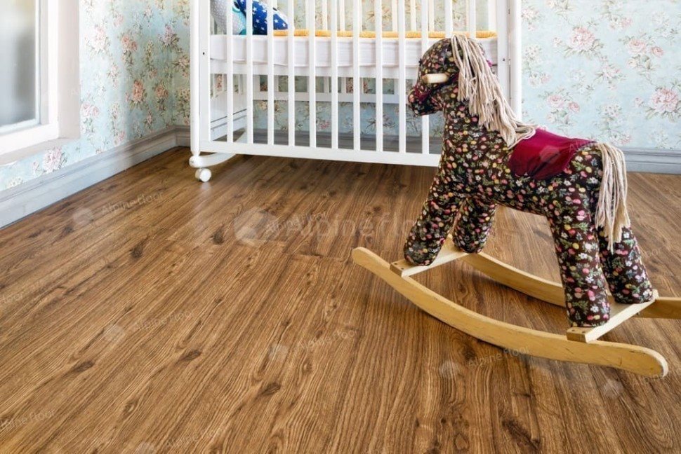 Виниловый ламинат "Alpine Floor" Classic Light MC Дуб Классический (1220*183*3,5 мм) — купить в Краснодаре