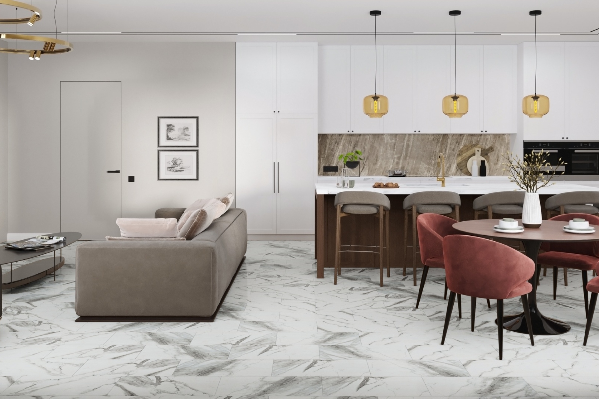 SPC плитка «Damy Floor» Эверест (610*305*5 мм) — купить в Краснодаре