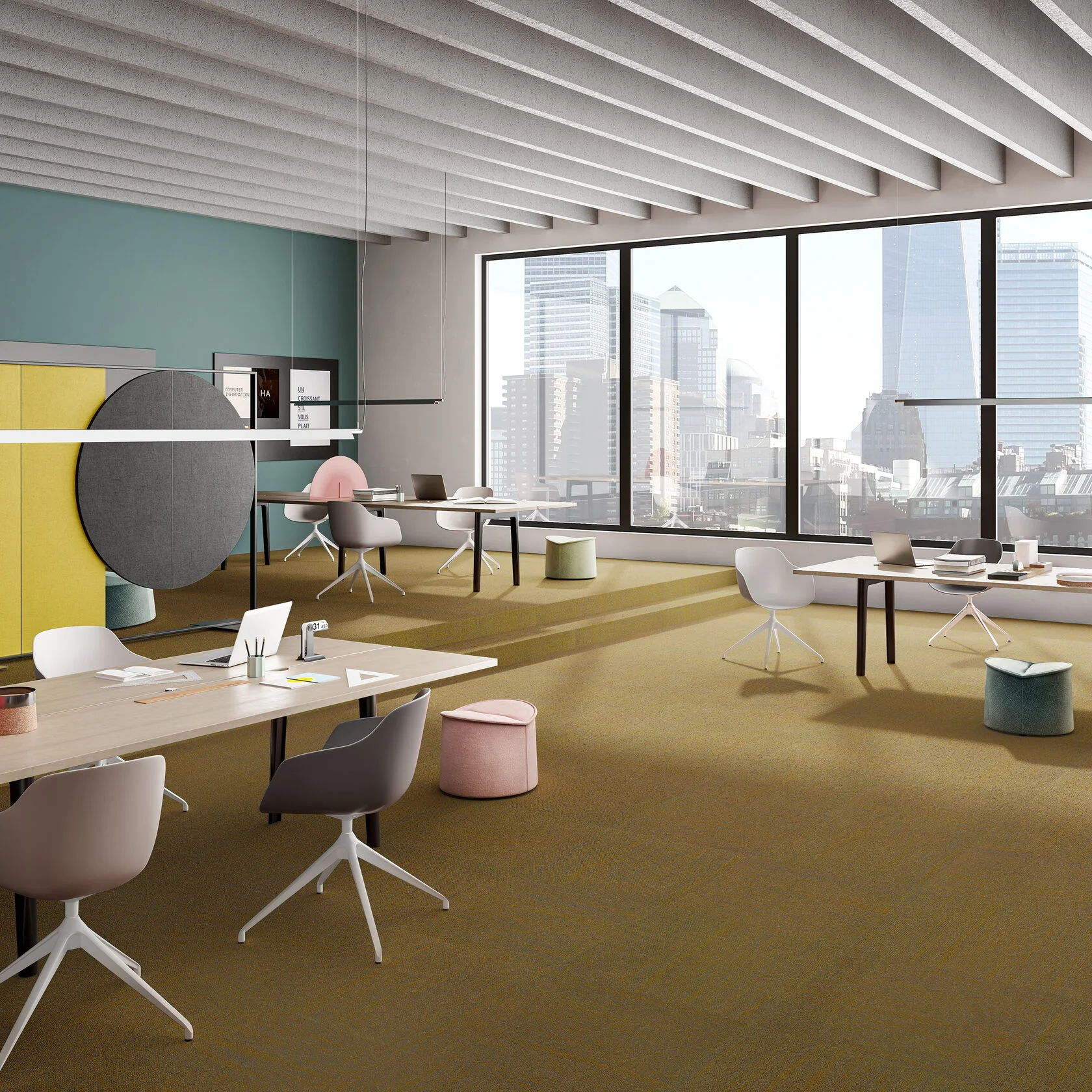 Ковровая плитка Marvel Tile 97 (500*500*6 мм) — купить в Краснодаре