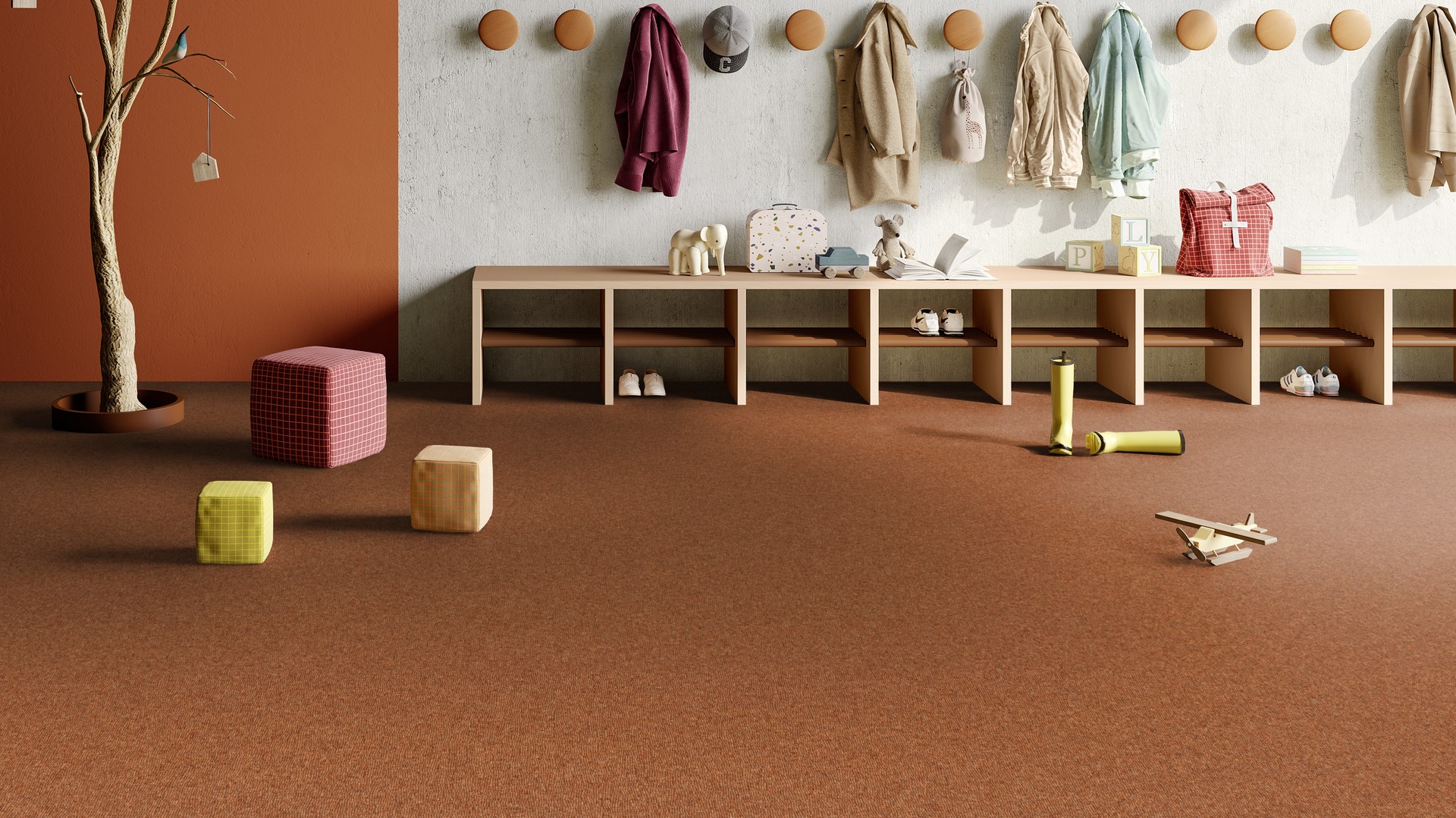 Ковровая плитка Medusa Tile 84 (500*500*5 мм) — купить в Краснодаре