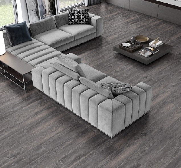 SPC ламинат "CronaFloor" Nano 4V Дуб Морёный (1200*180*3,5 мм) — купить в Краснодаре