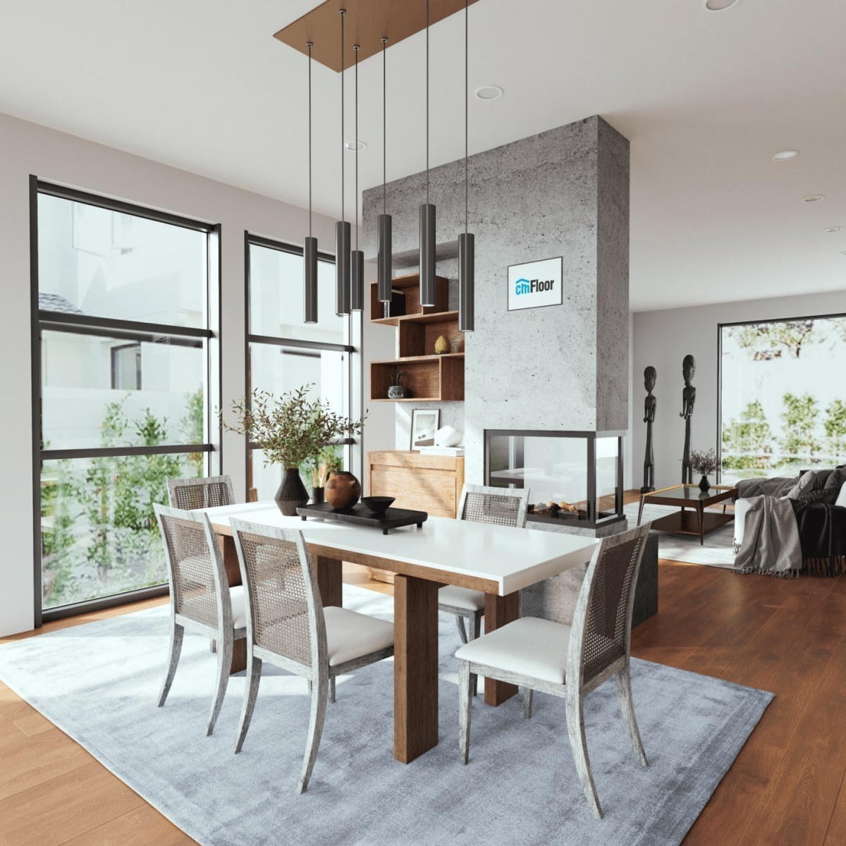 Виниловое напольное покрытие ScandiWood 18 Дуб Корица (180*1220*5 мм) — купить в Краснодаре