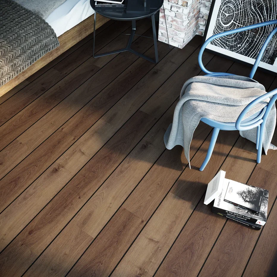 SPC ламинат "Invictus" Highland Oak Chocolate (1213*178*6мм) — купить в Краснодаре