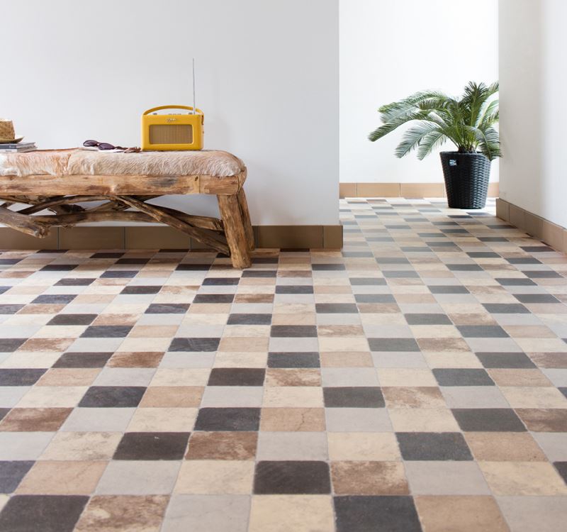 Линолеум бытовой "IVC" Bingo Pietra 596 (3м) — купить в Краснодаре