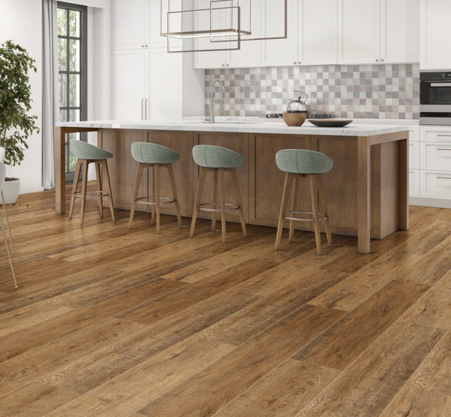 SPC ламинат "CronaFloor" Wood 4V Дуб Робуста (1200*180*4 мм) — купить в Краснодаре