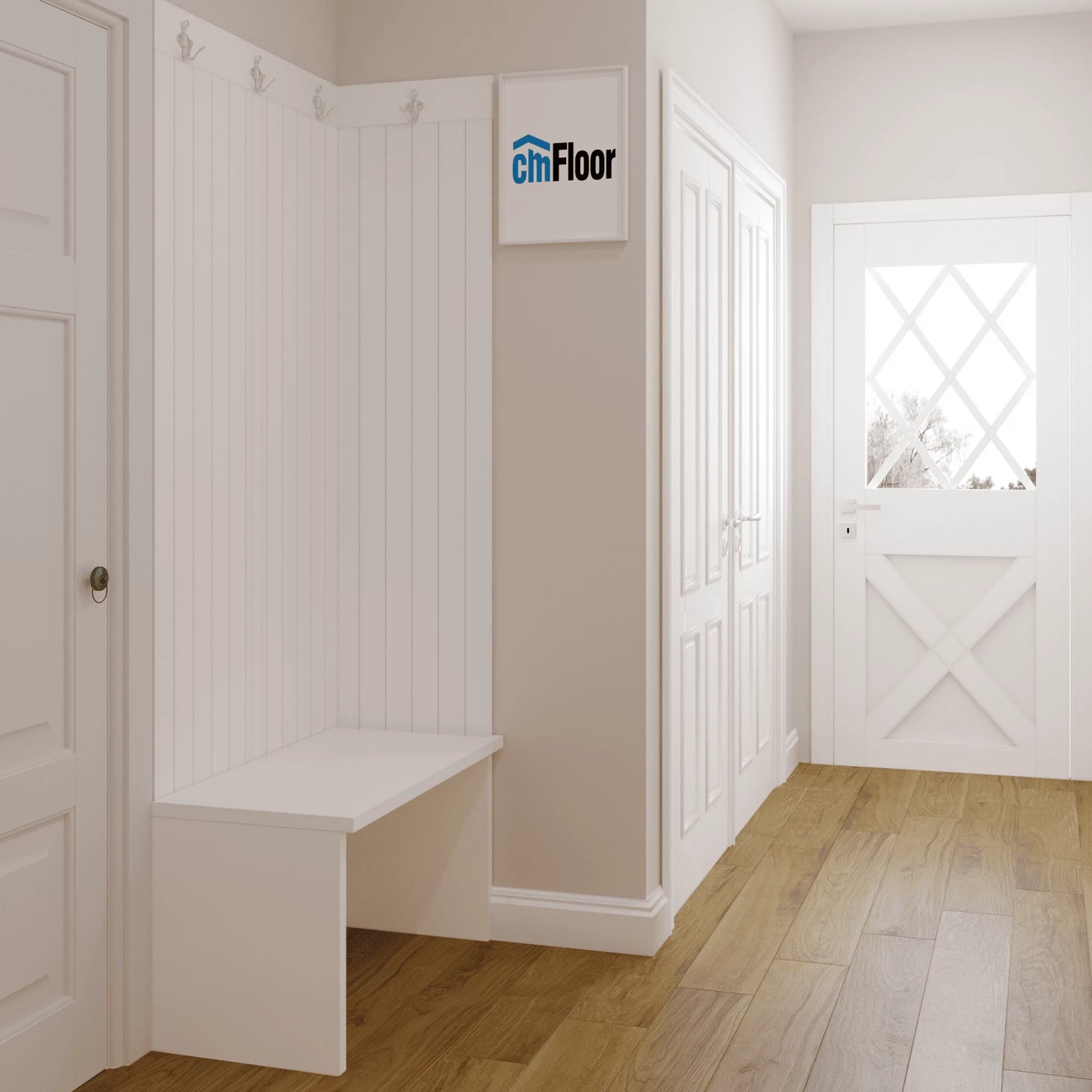 SPC плитка для пола Орех Американский (1220*180*4 мм) — купить в Краснодаре