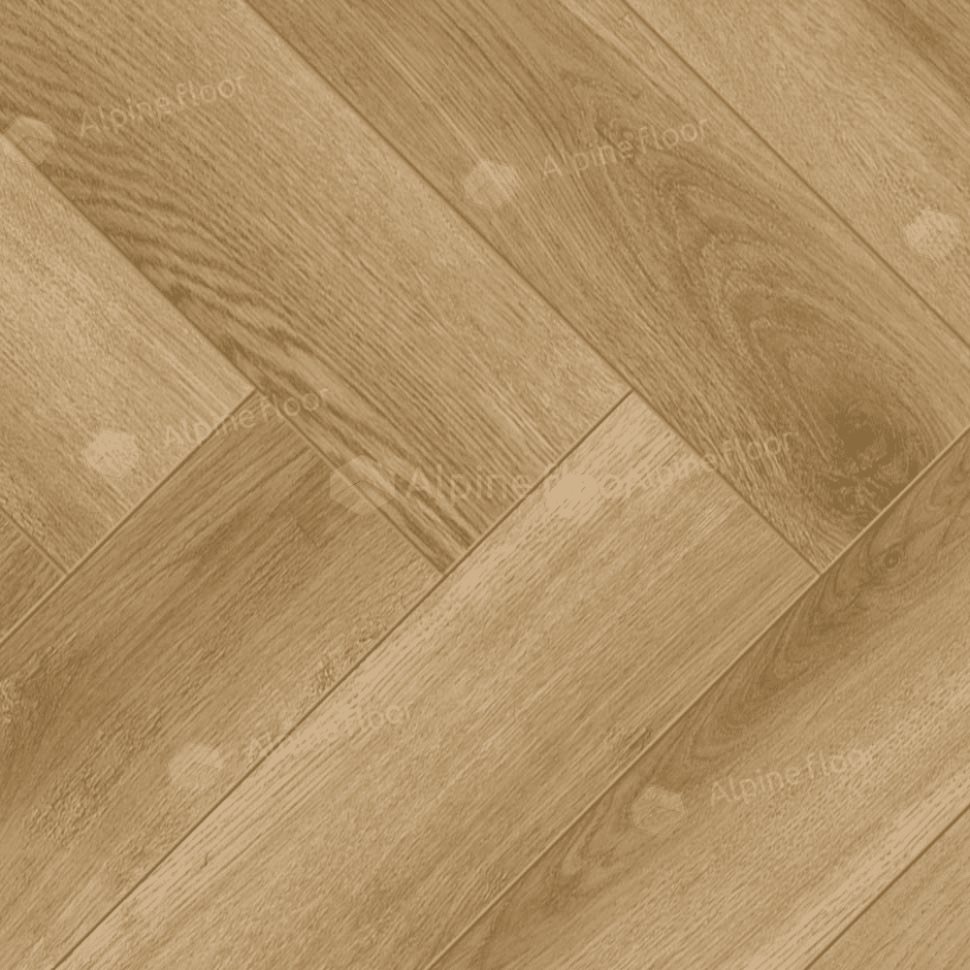 Ламинат "Alpine Floor" Herringbone 12 PRO Дуб Эльзас (606*101*12 мм) — купить в Краснодаре