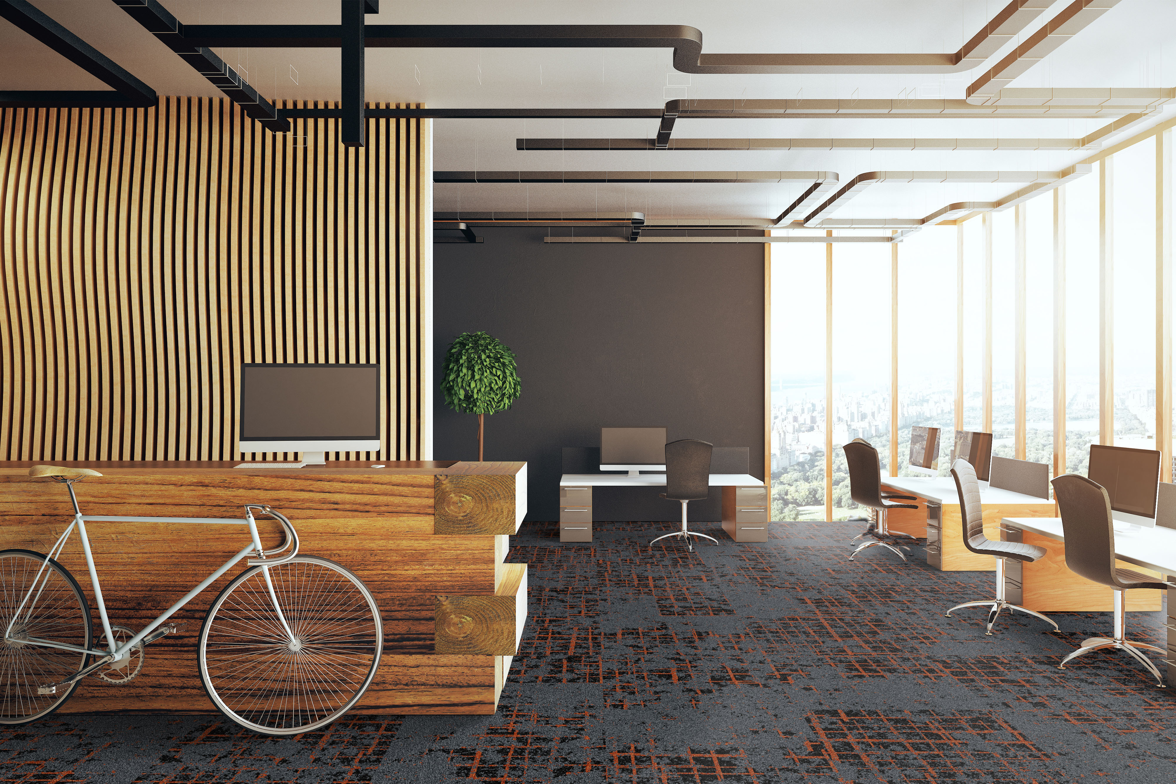 Ковровая плитка Macro Tile 91 (500*500*5 мм) — купить в Краснодаре