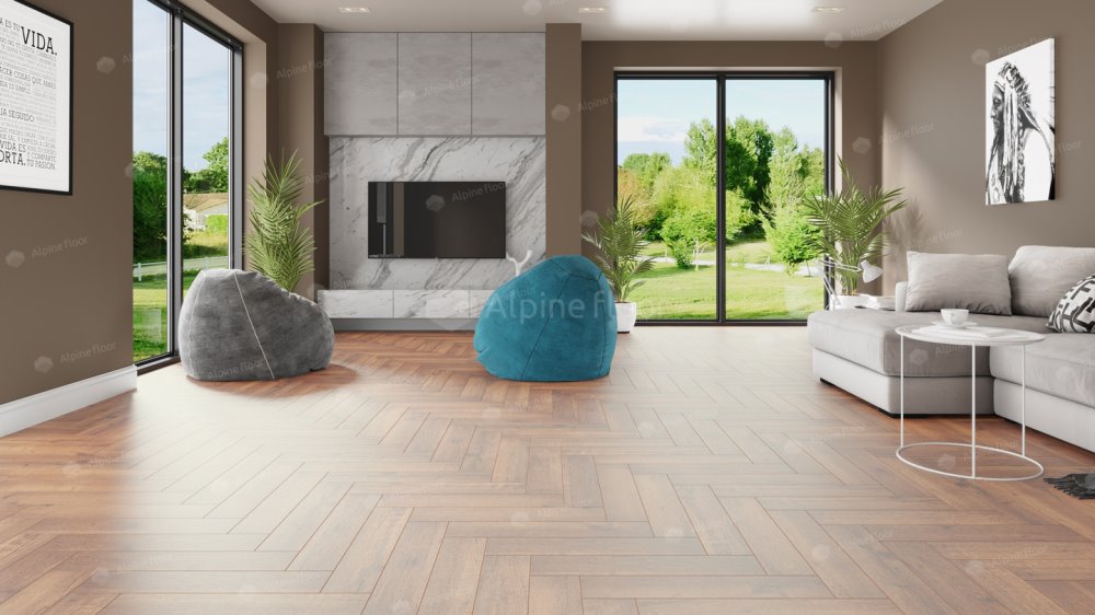 ABA Ламинат "Alpine Floor" Дуб Royal ECO (600*125*8 мм) — купить в Краснодаре