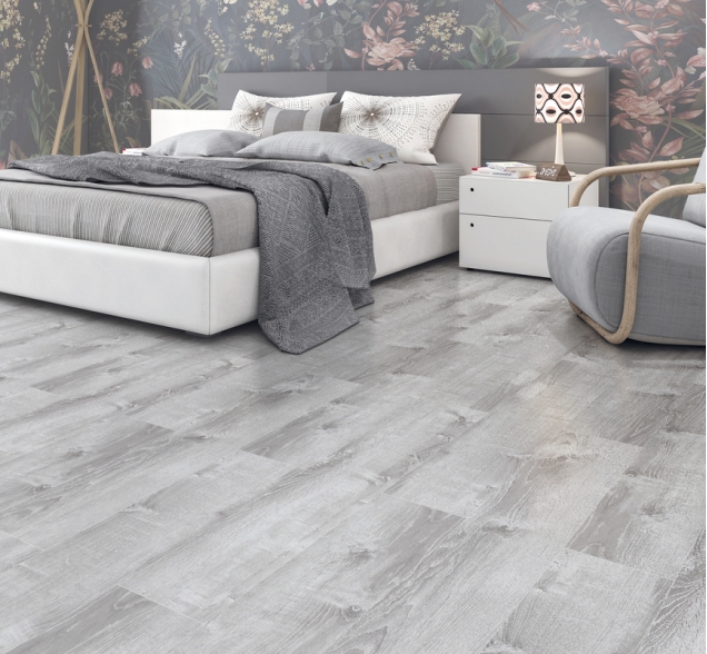 SPC ламинат "CronaFloor" Nano 4V Дуб Лондон (1200*180*3,5 мм) — купить в Краснодаре