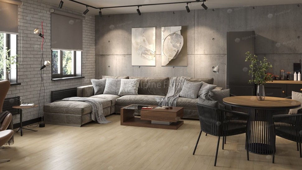 Виниловый ламинат "Alpine Floor" Grand Sequoia Кипарисовая (1220*183*4 мм) — купить в Краснодаре