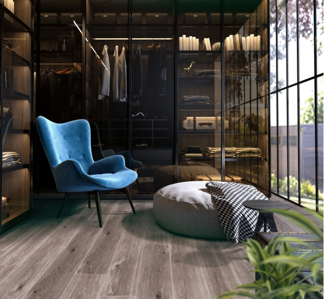 SPC ламинат "CronaFloor" Wood 4V Дуб Хельсинки (1200*180*4 мм) — купить в Краснодаре