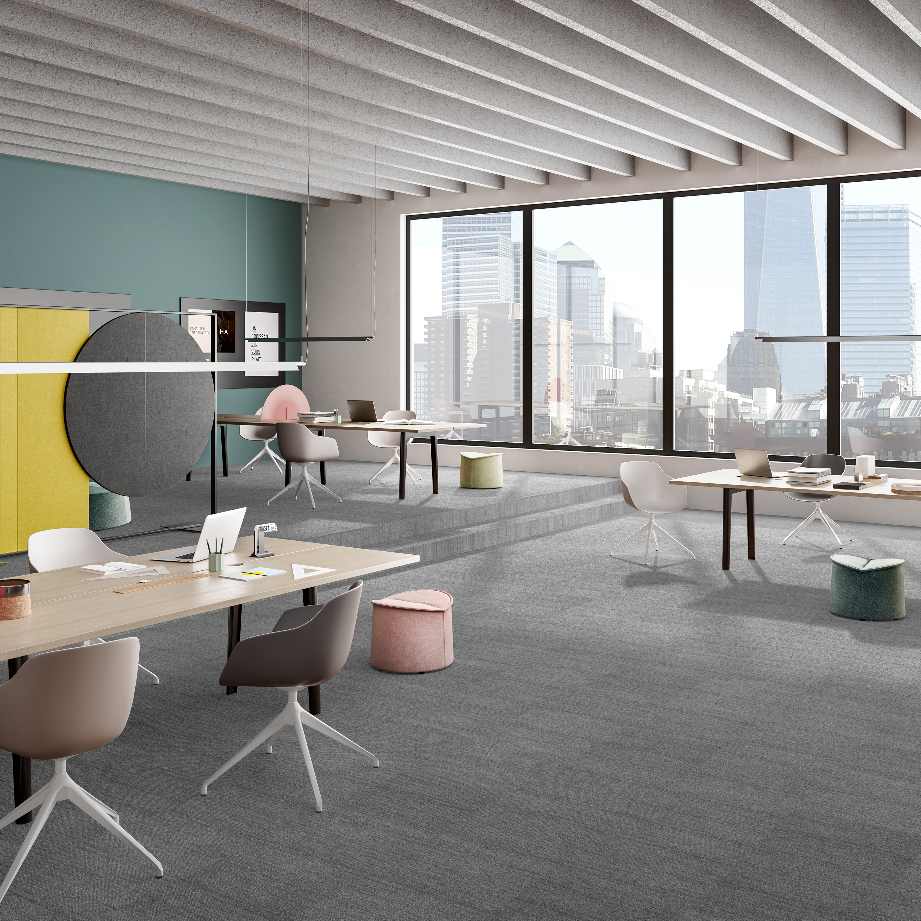 Ковровая плитка Marvel Tile 97 (500*500*6 мм) — купить в Краснодаре