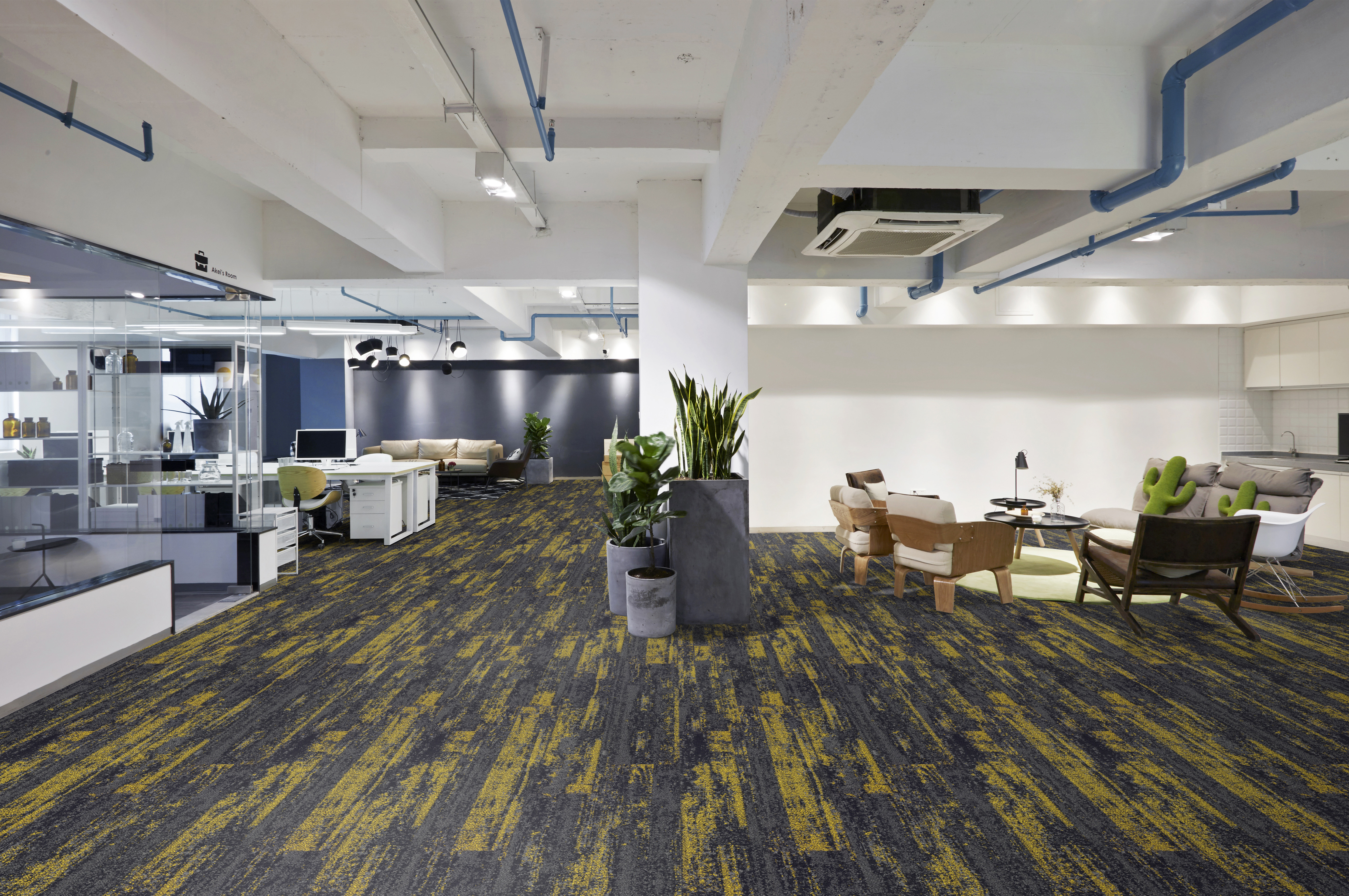 Ковровая плитка Marathon Tile 95 (1000*250*5 мм) — купить в Краснодаре