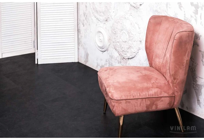 SPC ламинат Сланцевый Чёрный (940*470*8 мм) — купить в Краснодаре