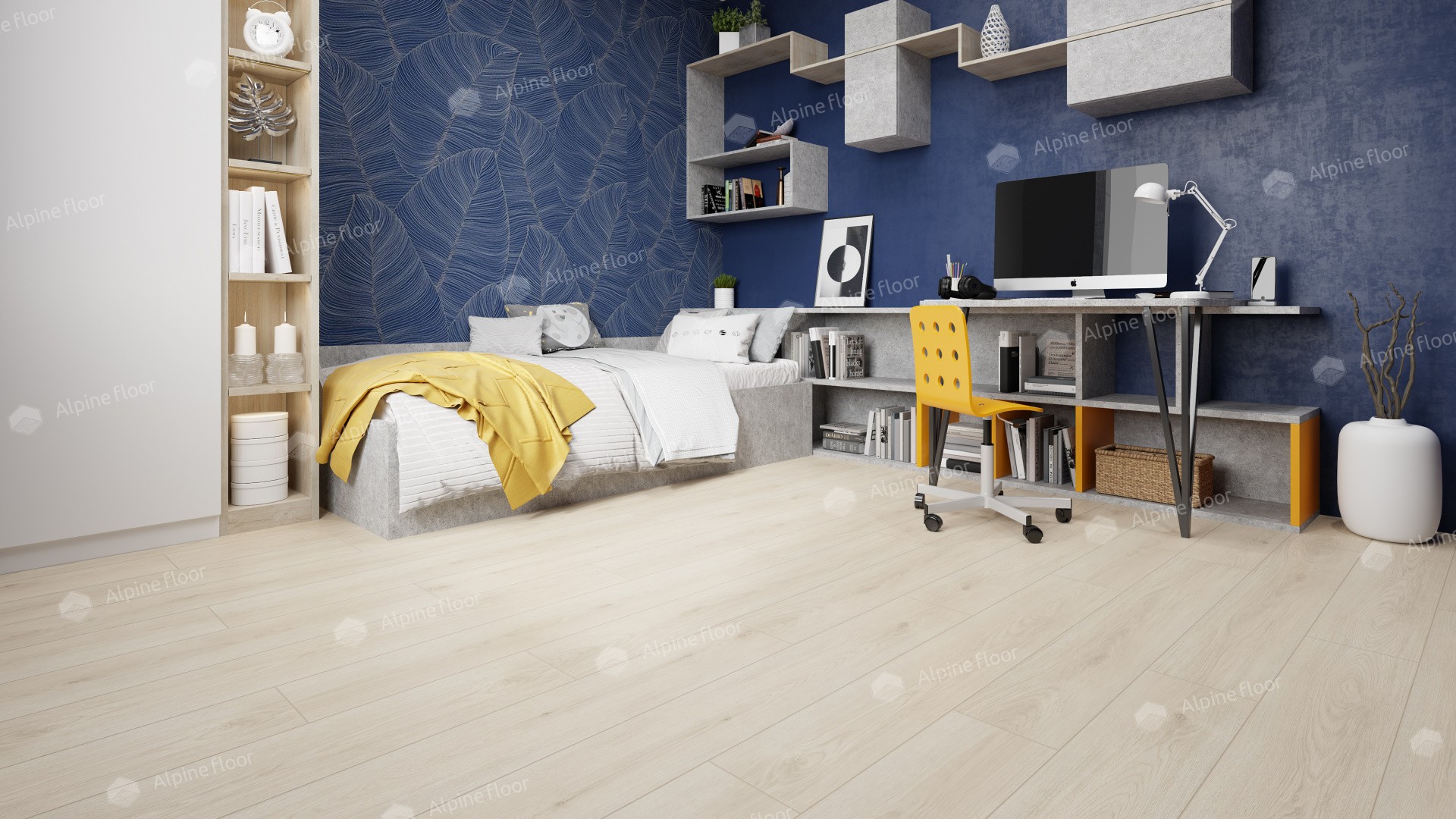 Ламинат "Alpine Floor" Дуб Петербург (1285*192*8 мм) — купить в Краснодаре
