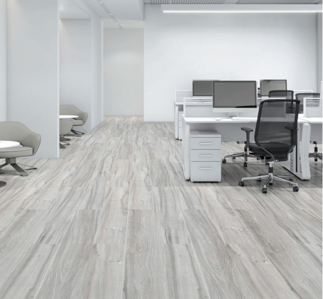 SPC ламинат "CronaFloor" Wood 4V Дуб Атланта (1200*180*4 мм) — купить в Краснодаре