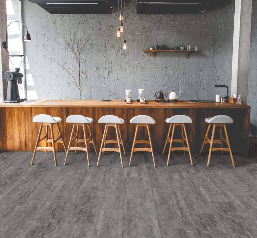 SPC ламинат  "Noventis" Гери (600*300*4 мм) — купить в Краснодаре