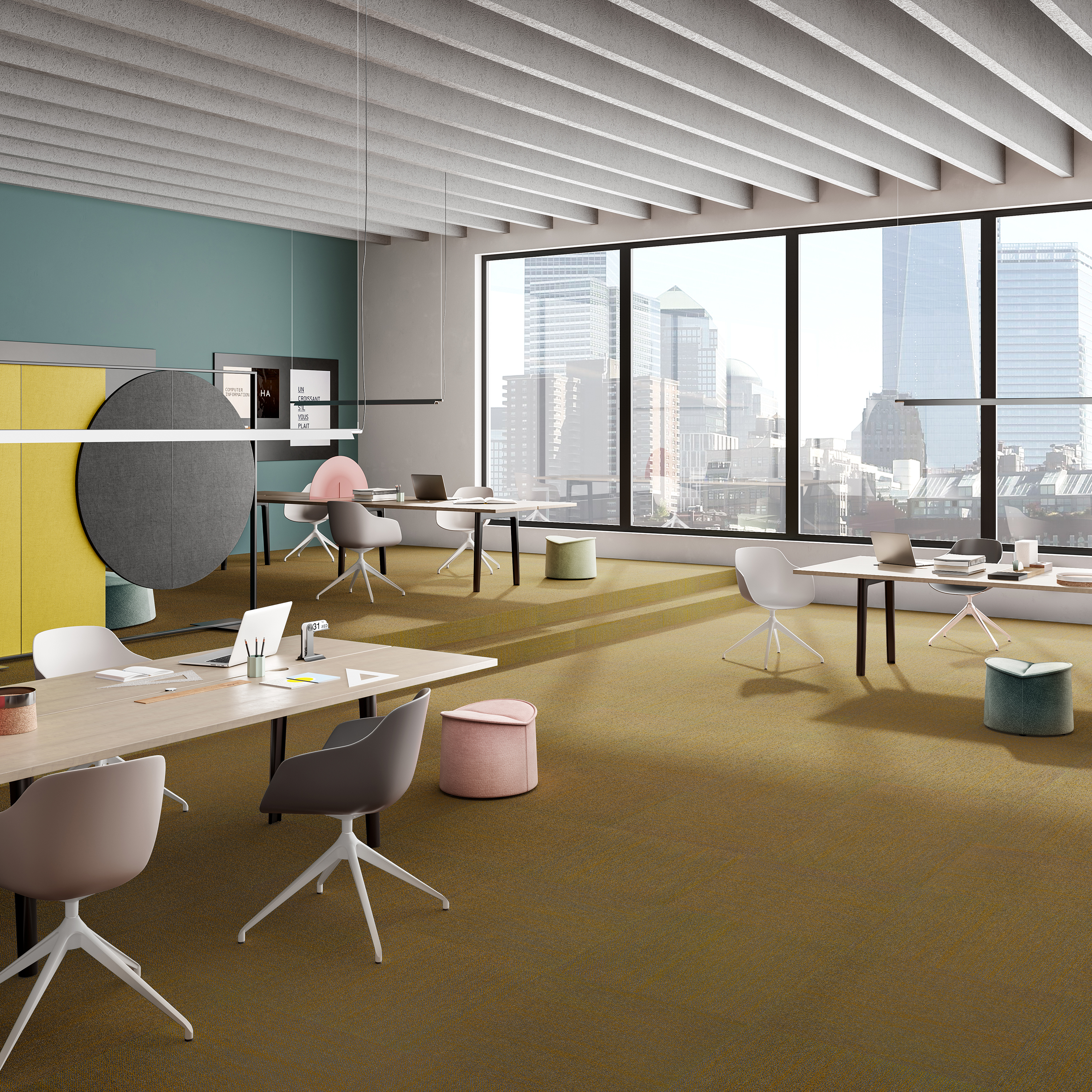 Ковровая плитка Marvel Tile 29 (500*500*6 мм) — купить в Краснодаре