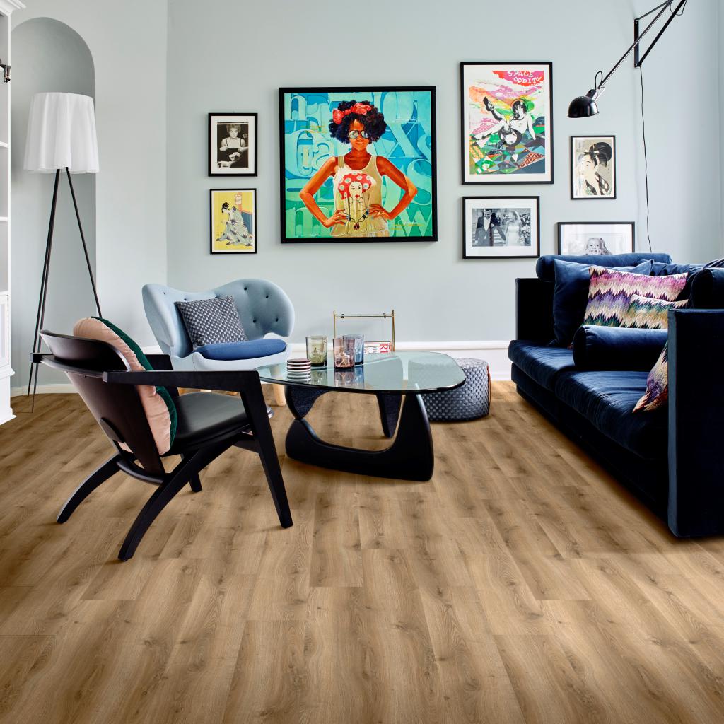 SPC ламинат "Adelar" Solida Acoustic 03826 Traditional Oak (1219*178*5 мм) — купить в Краснодаре