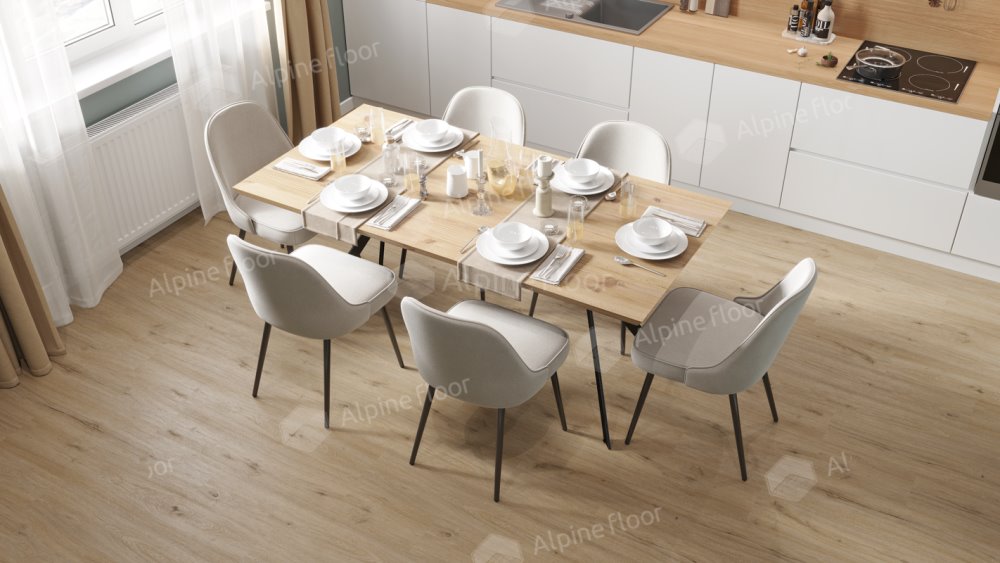 SPC Ламинат "Alpine Floor" Ларго (1220*183*4 мм) — купить в Краснодаре