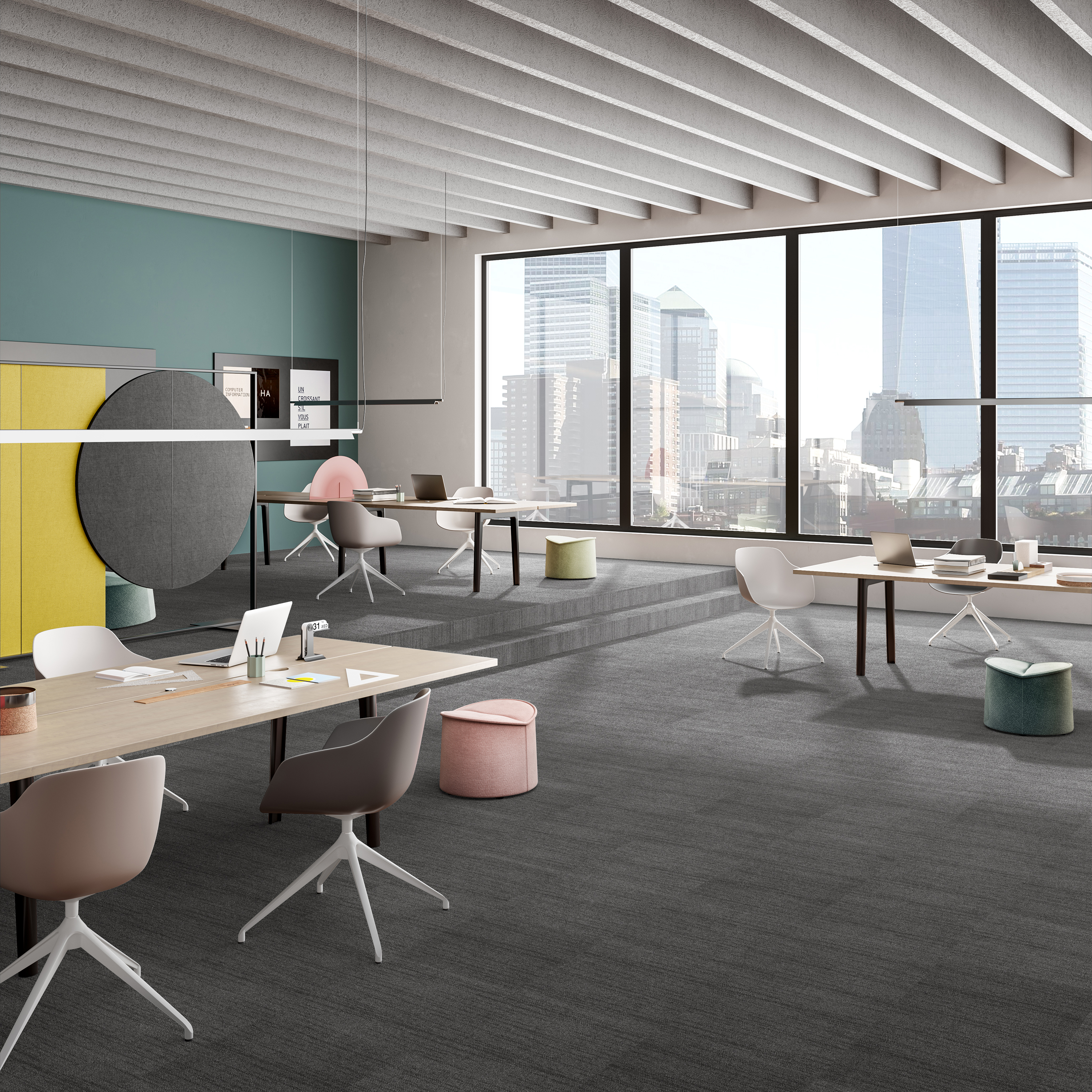 Ковровая плитка Marvel Tile 98 (500*500*6 мм) — купить в Краснодаре