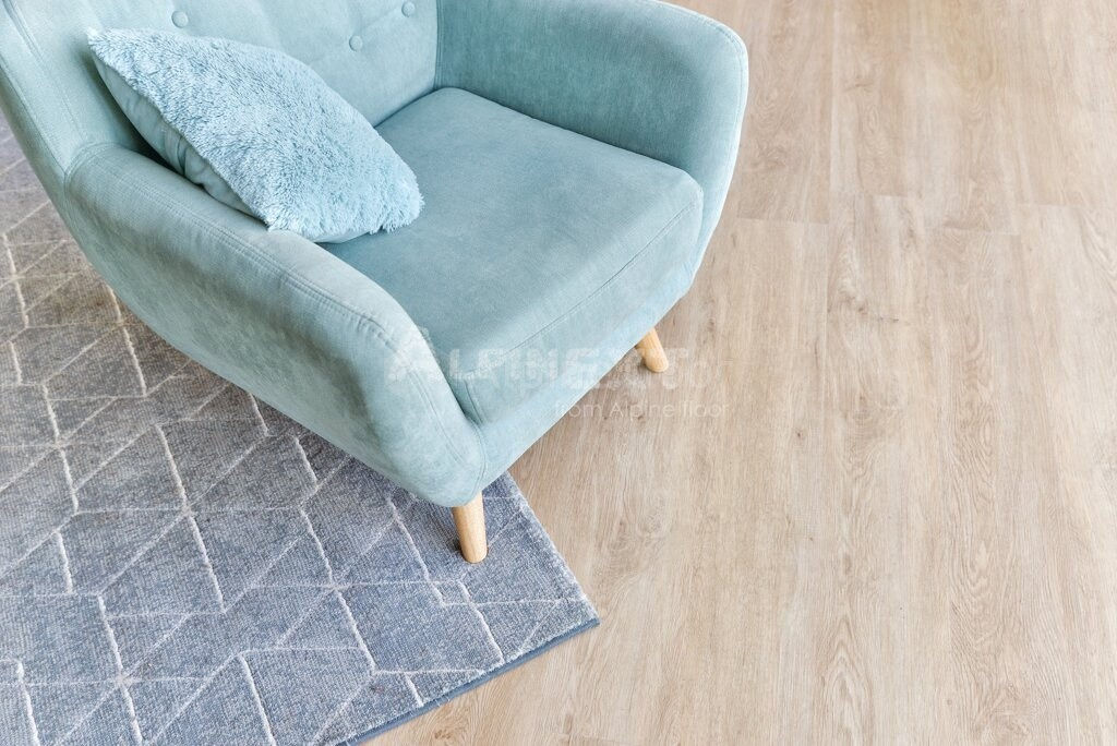 Замковая ПВХ плитка "Alpine Floor" Дуб Ваниль Селект  (1220*183*4мм) — купить в Краснодаре