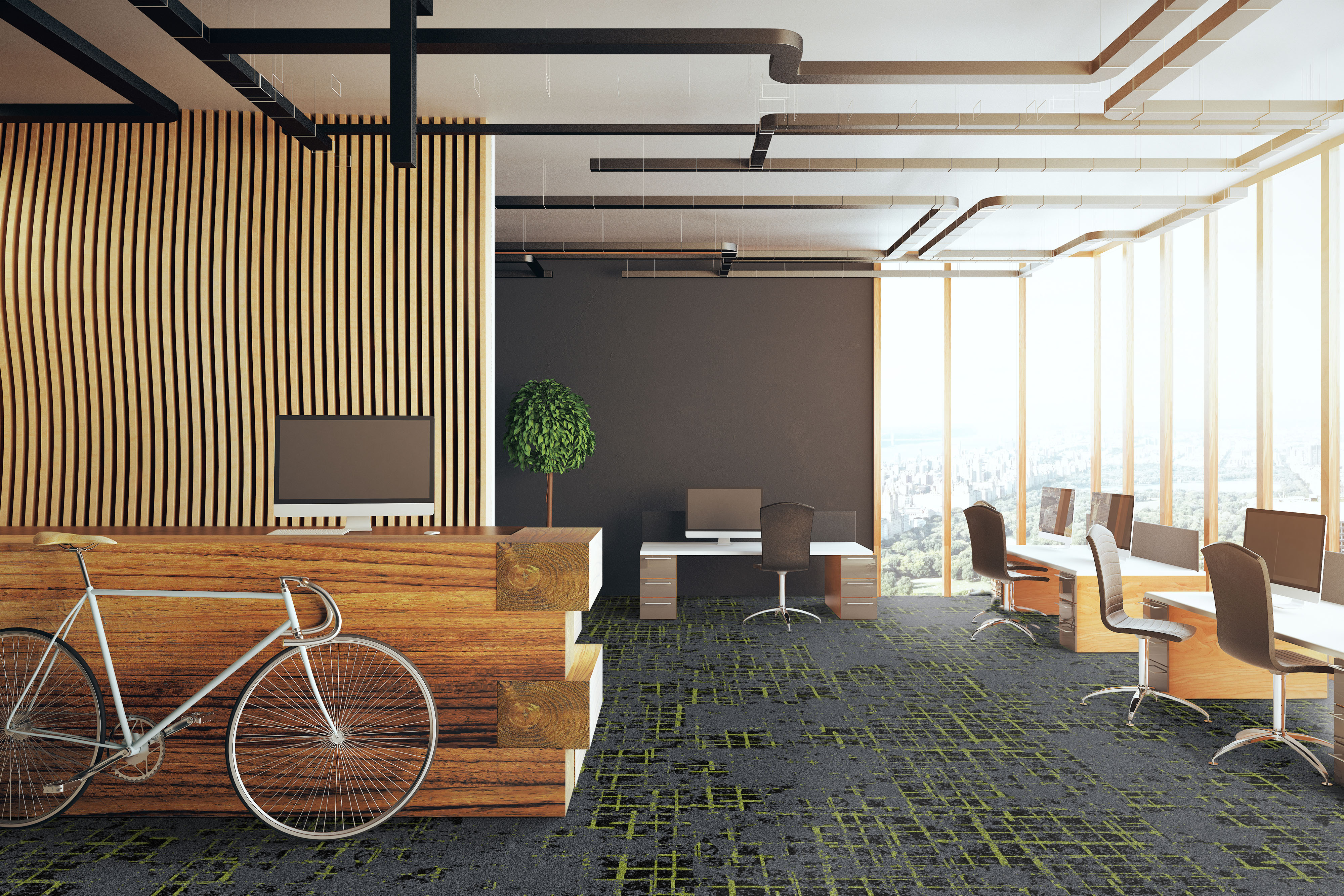 Ковровая плитка Macro Tile 92 (500*500*5 мм) — купить в Краснодаре