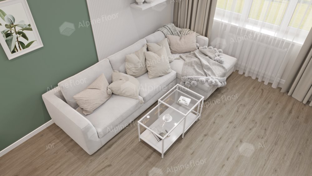 SPC Ламинат "Alpine Floor" Прэсто (1220*183*4 мм) — купить в Краснодаре