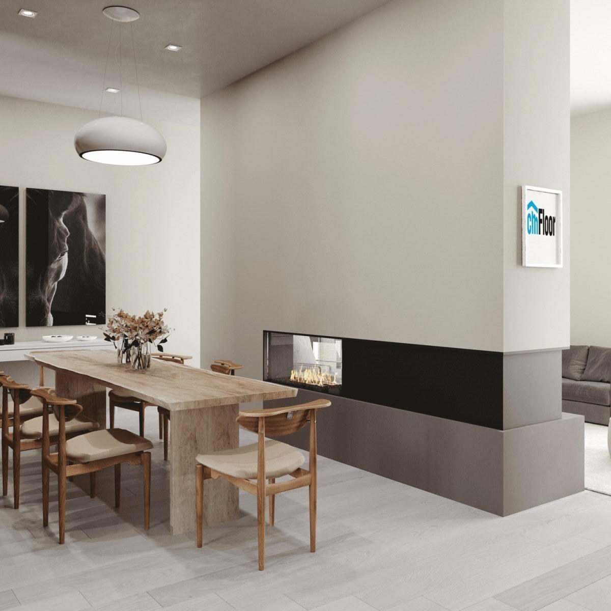 Виниловое напольное покрытие ScandiWood 02 Дуб Белый (180*1220*5 мм) — купить в Краснодаре