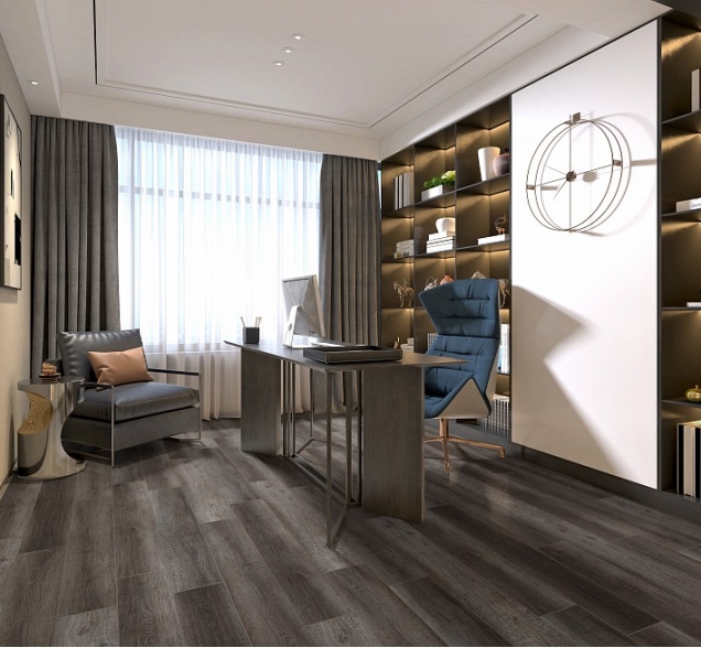 SPC ламинат "CronaFloor" Wood 4V Дуб Джакарта (1200*180*4 мм) — купить в Краснодаре