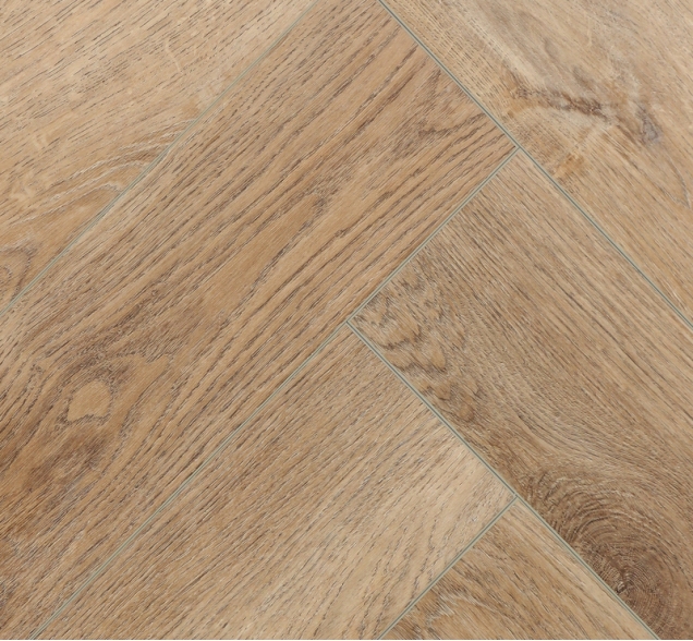 Виниловый ламинат SPC "Cronafloor" Herringbone Дуб Монпелье (640*128*4,5 мм) — купить в Краснодаре