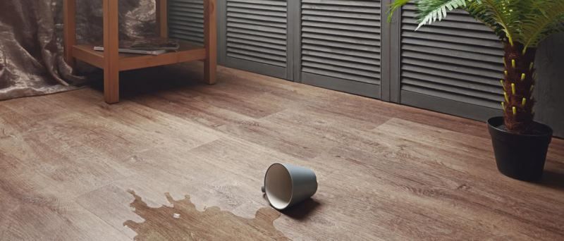 Кварцвиниловая плитка "Aquafloor" AF6033 Glue (1219,2*177,8*2 мм) — купить в Краснодаре