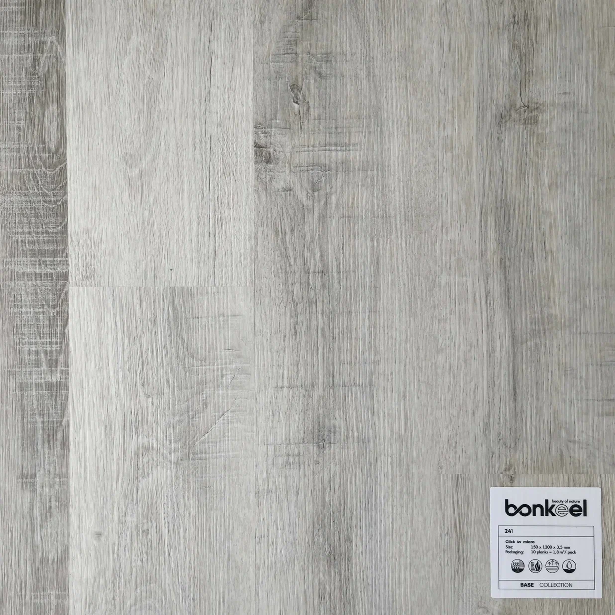 Плитка ПВХ "Bonkeel" Base New 241 (1220*150*3,5 мм) — купить в Краснодаре