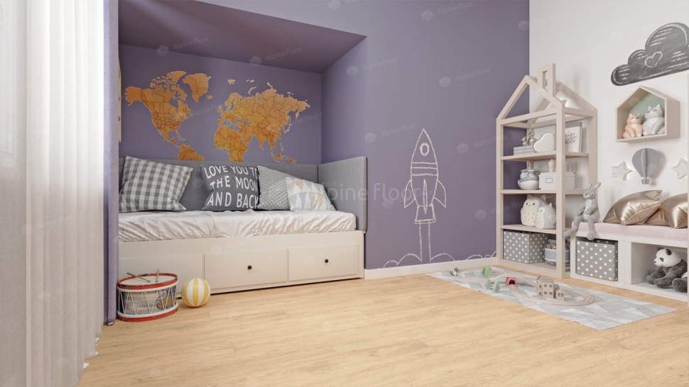 Виниловый ламинат "Alpine Floor" Classic Light MC Дуб Ваниль Селект (1220*183*3,5 мм) — купить в Краснодаре