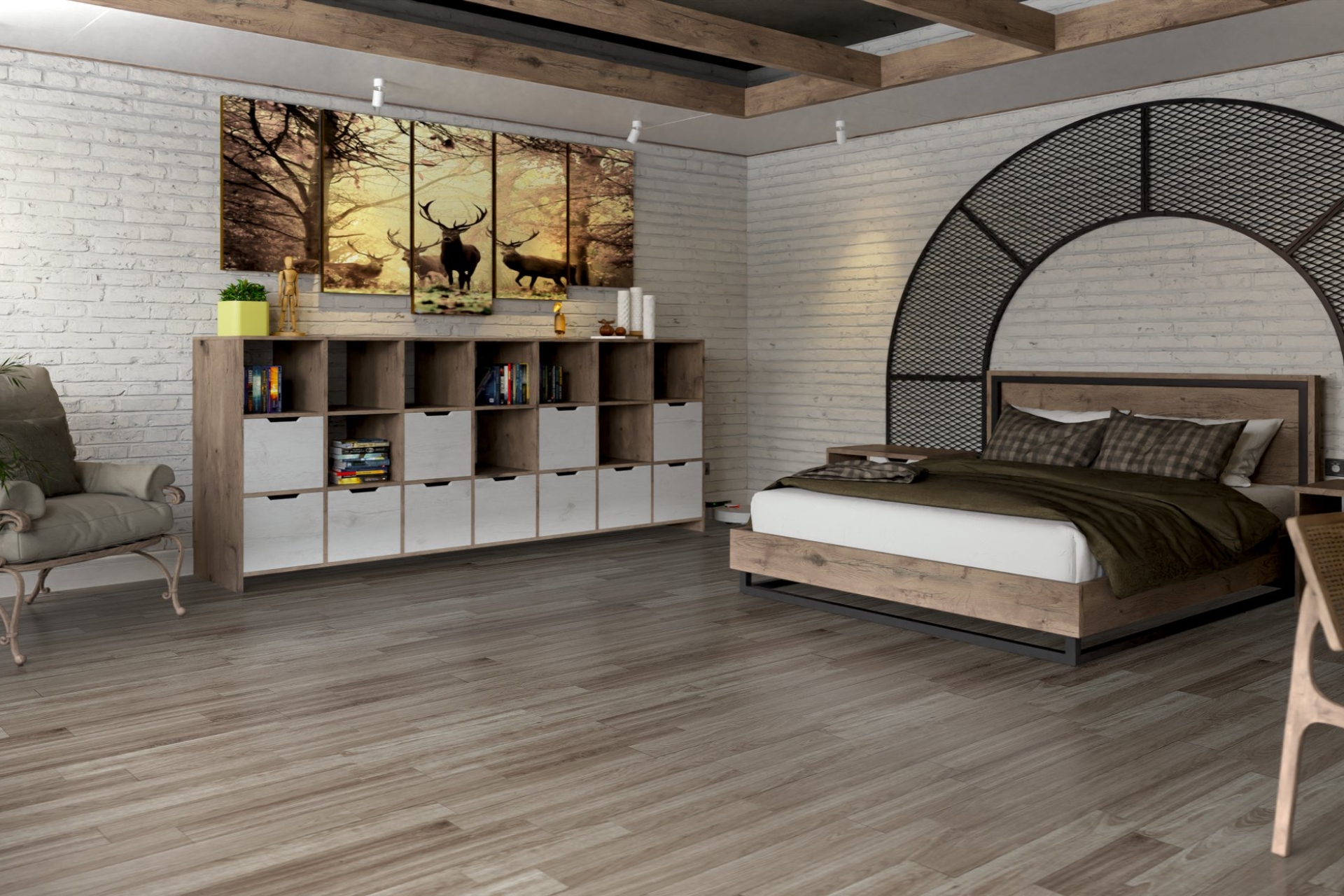 Инженерный паркет «Damy Floor» Скандинавский (укладка палуба) — купить в Краснодаре