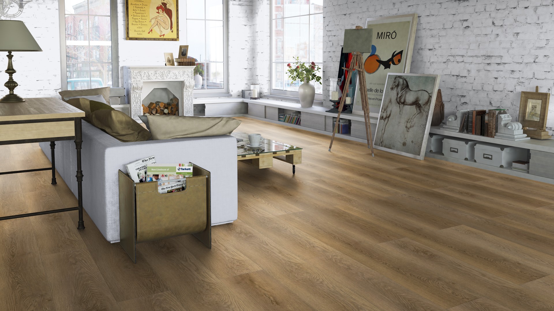 SPC ламинат "Tarkett" Deep House Stanley (1400*225*4,6 мм) — купить в Краснодаре