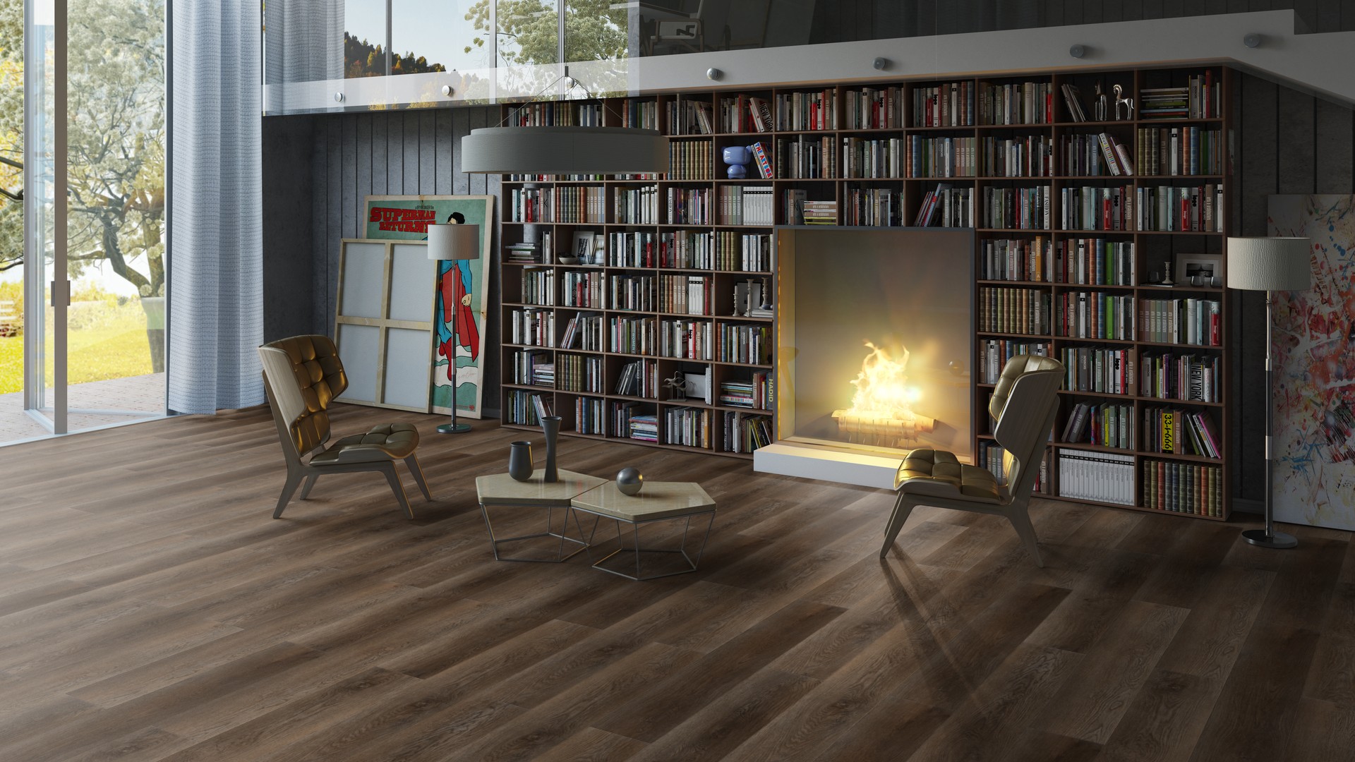 SPC ламинат "Tarkett" Deep House Rachel (1400*225*4,6 мм) — купить в Краснодаре