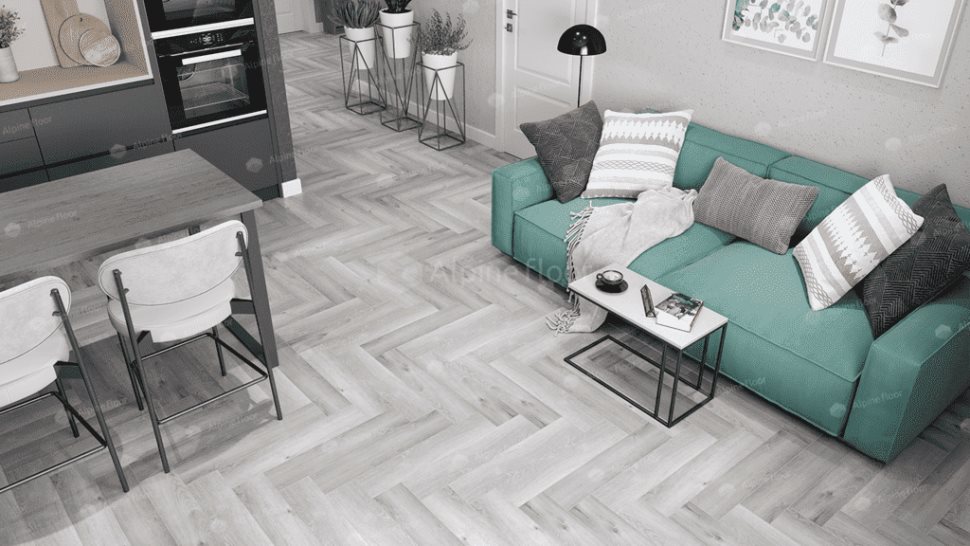 Виниловый ламинат "Alpine Floor" Parquet Light Дуб Лейтена (600*125*4 мм) — купить в Краснодаре